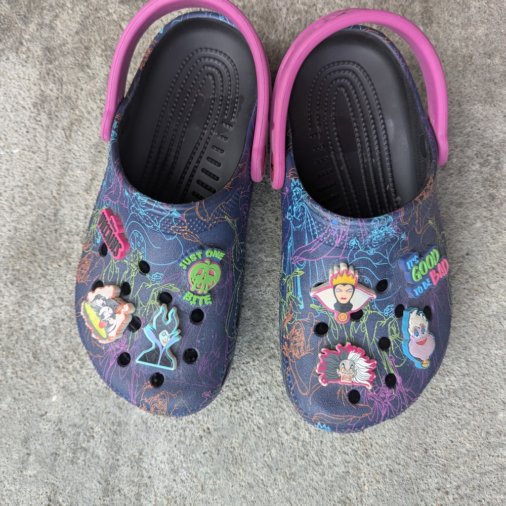 Kids Disney Villans Crocs - J3